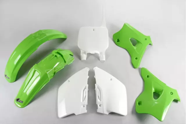 Verkleidungssatz Plastiksatz plastic kit passt an Kawasaki Kx 125 250 96-98 gr-w
