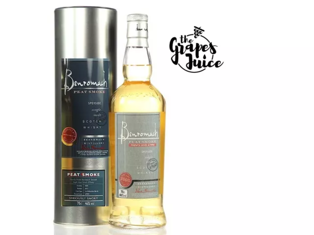 BENROMACH 2005 8 Y. O. Peat Smoke Scotch Whisky Speyside Single Malt