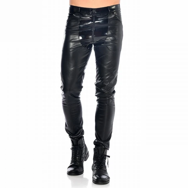 Patrice Catanzaro, Daario, Pantalon sexy pour homme en faux cuir et vinyle