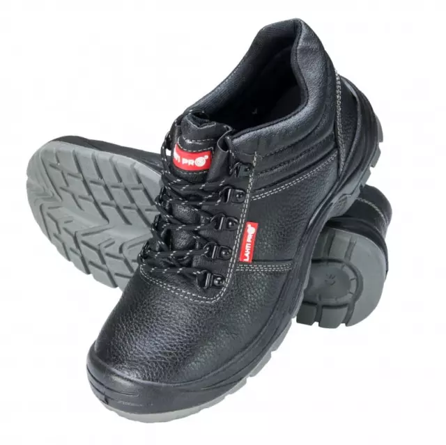 Chaussures de sécurité en cuir S3 SRC pour hommes noir LAHTI PRO