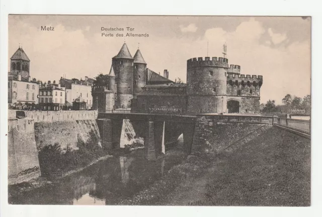 METZ  - Moselle - CPA 57 - Les portes - Porte des Allemands vue N° 6