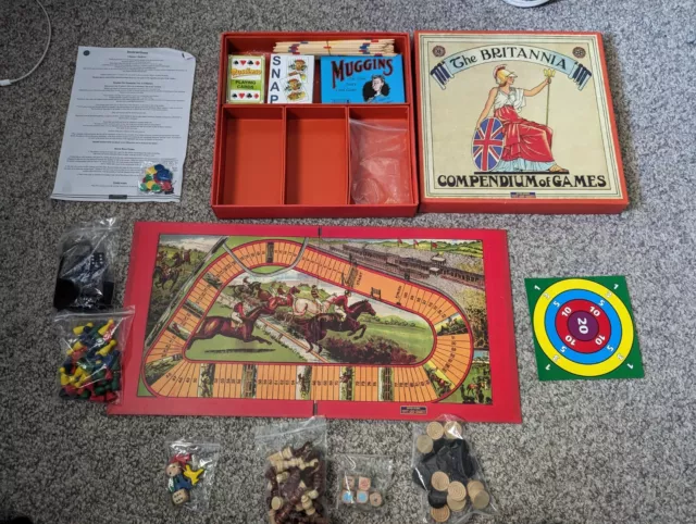 The Britannia Compendium Of Games, Classic Board Game Collection In One