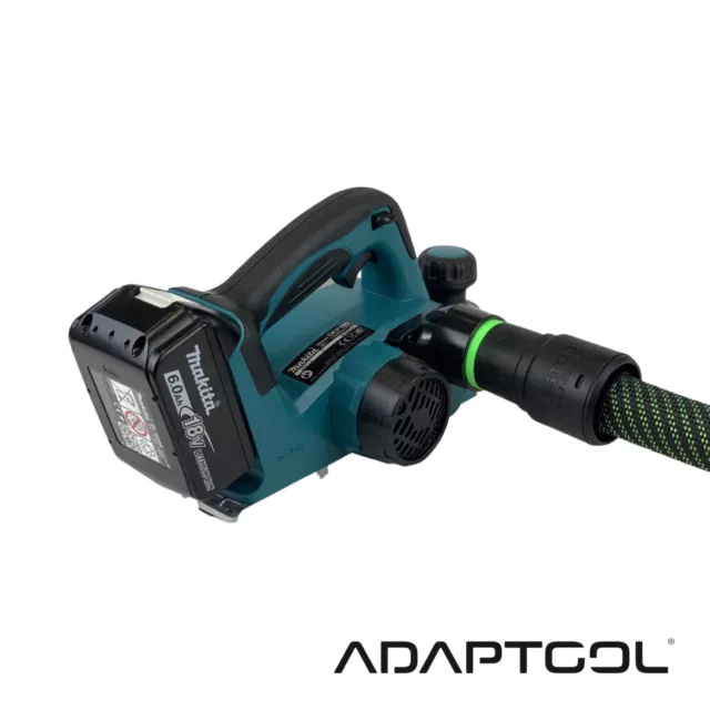 MAKITA PLANER DKP180Z KP0800 2 Hose Adaptor Adapter to Festool Vac Cleantec Midi 12.95 PicClick UK