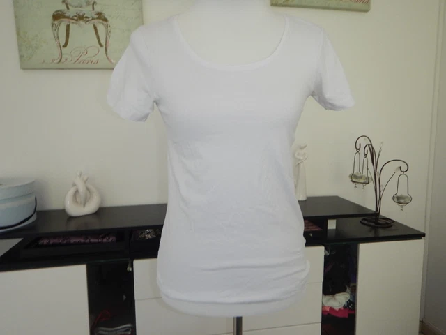LOT DE 2 t shirts blanc taille M energetics dolce Bella bon etat EUR 2 20 PicClick FR