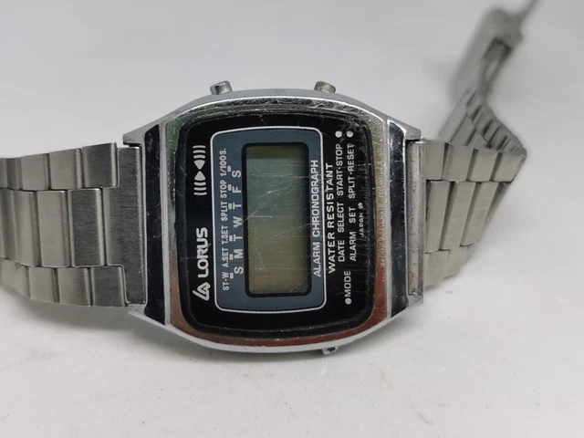 Lorus discount vintage chronograph