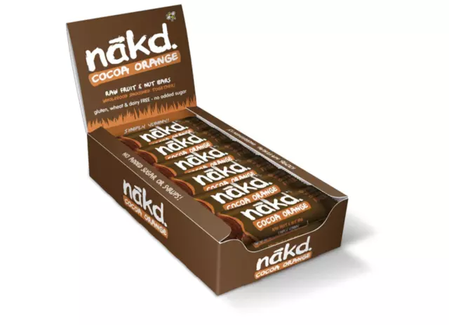 Nakd Cocoa Orange 18 X 35g Barre (Étui )