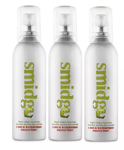 Smidge That Midge Insect Repellent - 75ml (Pack of 3)