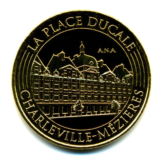 Médaille Place Ducale à Charleville Mézières -VILLERS COLLECTIONS