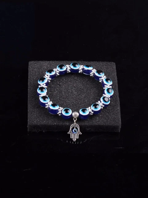 Chakra Reiki Hamsa Hand Fatima Evil Eye Energ Yoga Man Women Lucky Bracelet