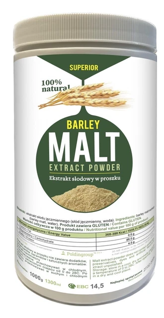 Extracto de malta DME 1 kg extracto seco extracto de malta polvo cebada malta