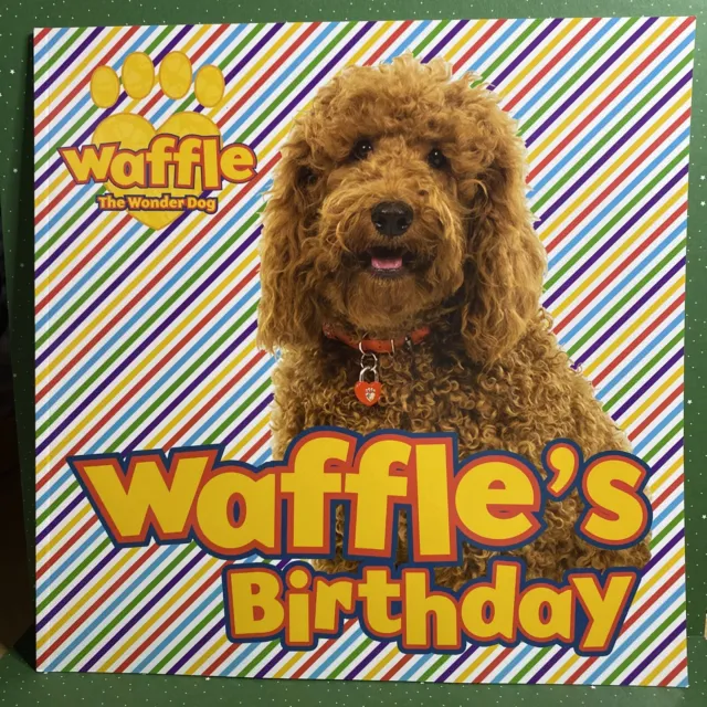 Waffle's Birthday - Waffle the Wonder Dog Book Scholastic NEW Paperback Book