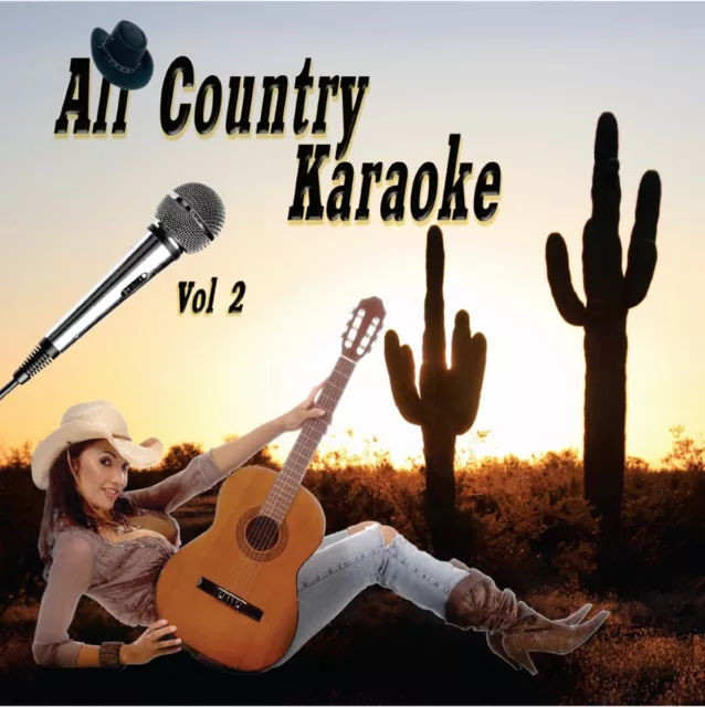 All Country Vol-2 Karaoke CD+G 2009/Darius Rucker,Jake Owen,Martina McBride new