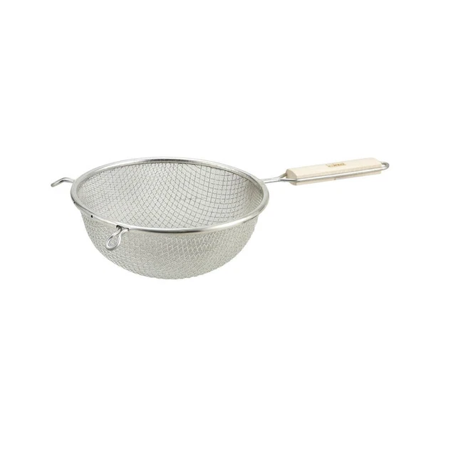 Winco MSTF-6D, 6.25-Inch Fine Double Mesh Strainer
