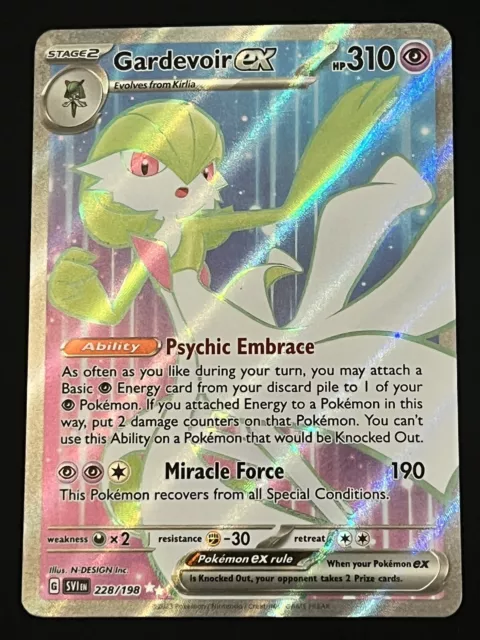 Pokemon - Gardevoir EX - 228/198 - Scarlet & Violet - Ultra Rare