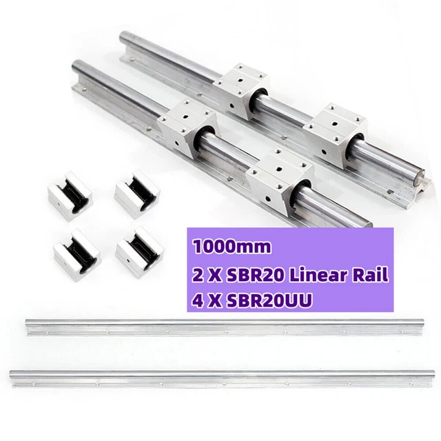 Collare Albero SBR20 In Alluminio - Morsetto Per Guide Lineari, Foro 20mm - Foto 2