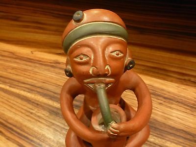 Superb Latin American pottery-possibly Mexican, 6 1/2" tall [Y8-W7-A9] 2