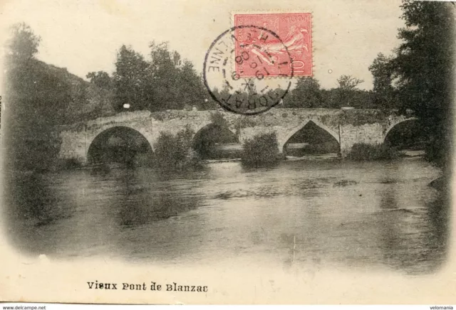 11759 cpa 87 Vieux pont de Blanzac