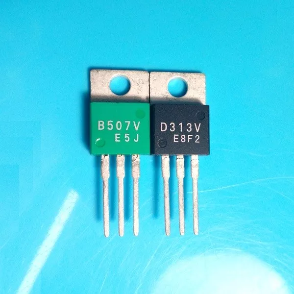1pairs OR 2PCS  Transistor SANYO TO-220 2SB507V/2SD313V B507V/D313V