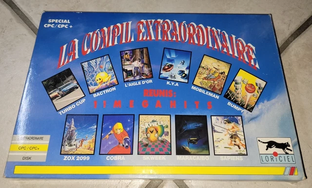 COMPILATION AMSTRAD CPC les fanatiques Rare Complet EUR 39,00 - FR