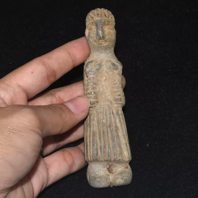 Large Ancient Bactrian Margiana Stone Idol Statue of Figurine Circa 2500 BCE