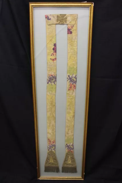 Late 18th - Early 19th Century Roman-Style FRENCH Liturgical Stole Vestment