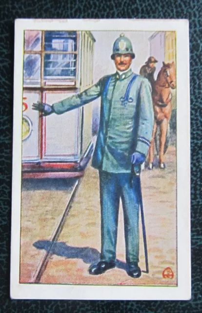 Trade Cigarette Card Police of all Nations Italian Policeman CATALOGUE PRICE £8