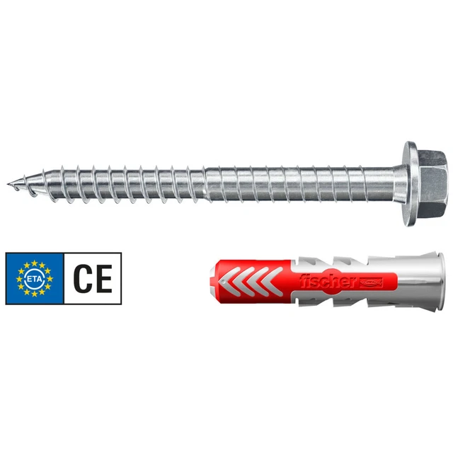 fischer DuoPower A 2 componenti tassello universale con vite e omologazione