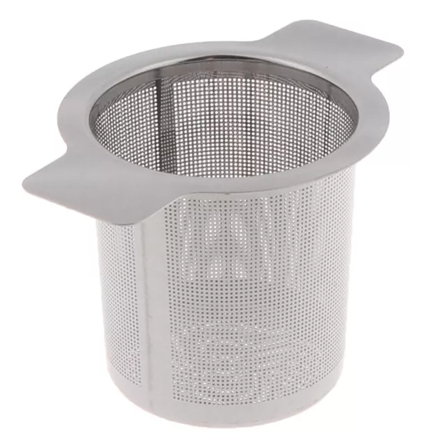 Stainless Steel Mesh Tea Infuser Metal Cup Strainer Loose Leaf Filter wit.cxg