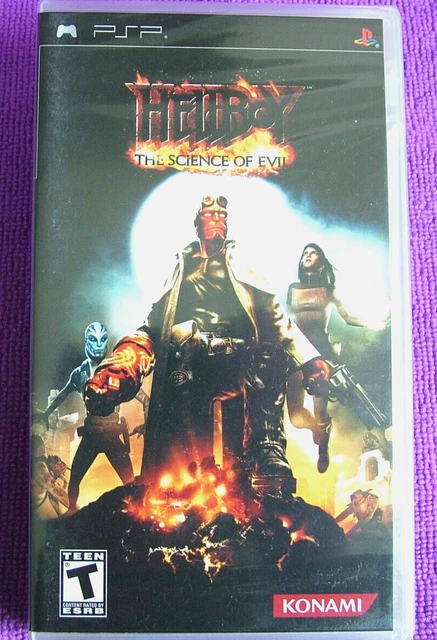 Hellboy The Science Of Evil            Sony PSP Game - New Sealed