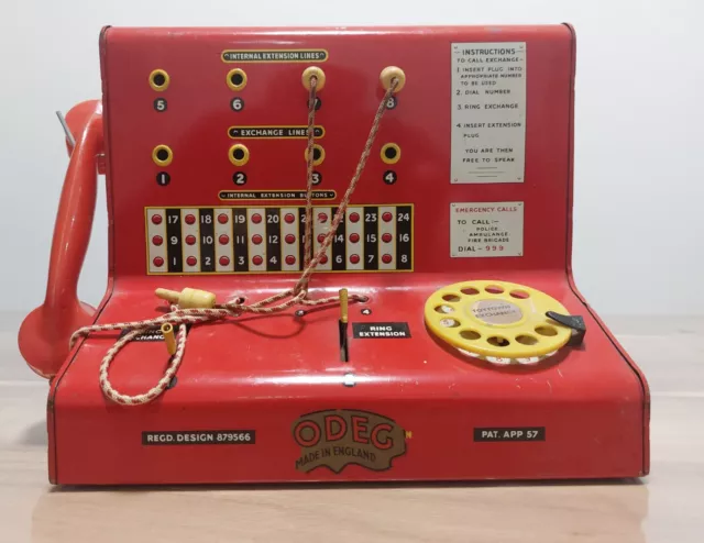 Ancien Jouet En Tôle " Télégraphe - Poste Télécommunication  "