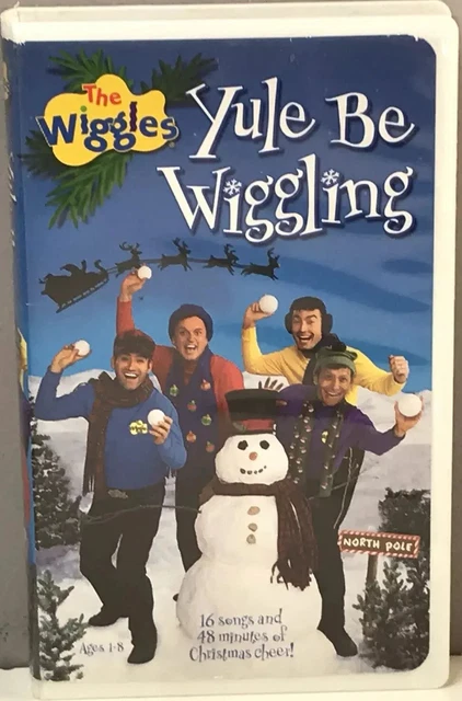 WIGGLES YULE BE Wiggling VHS Video Tape Christmas Songs Original Cast ...