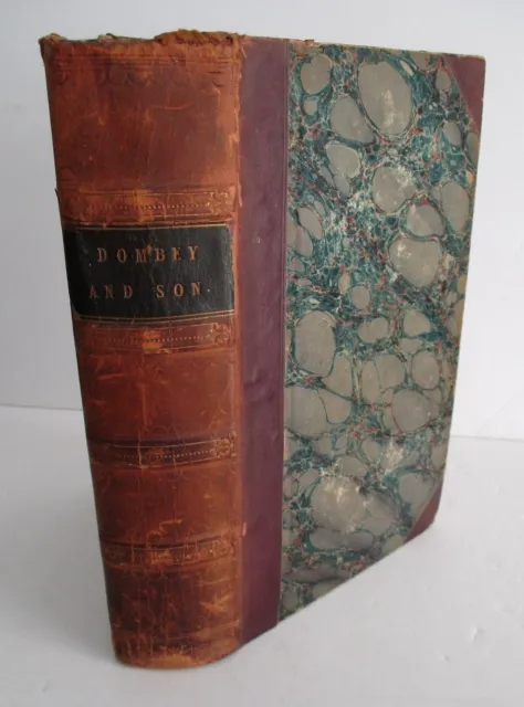 Charles Dickens DOMBEY & SON, 1848 1st Ed 1st Impression