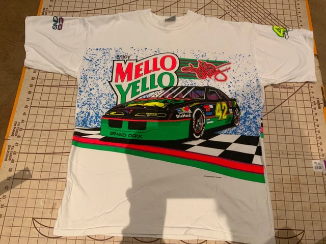 nascar vintage kyle petty shirt sz xl single stitch aop