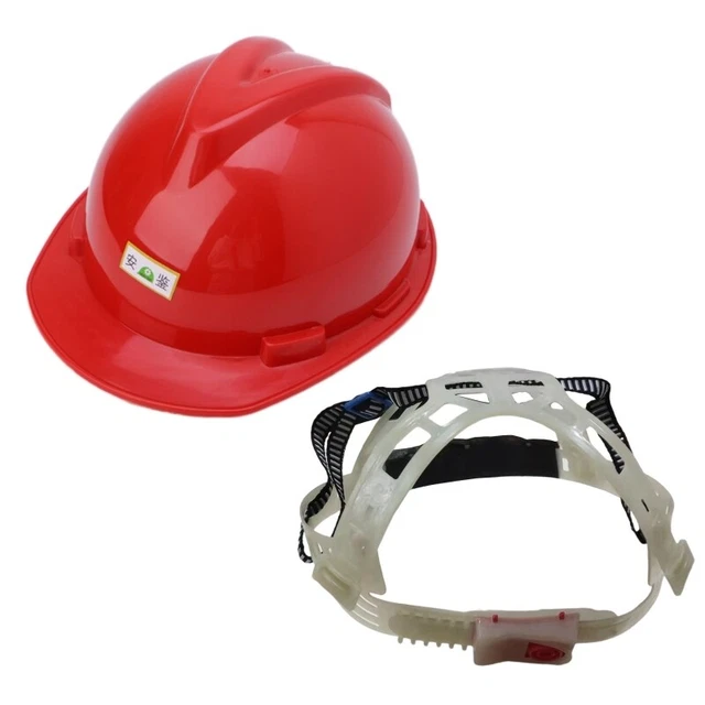 Magazzino di sicurezza operaio cappello duro materiale isolante in plastica traspirante