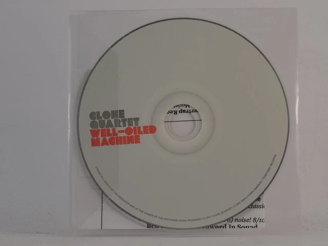 CLONE QUARTET WELL-OILED MACHINE (E41) 1 Track Promo CD Single Plastic Sleeve