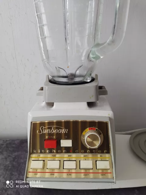 WRKING SUNBEAM Kitchen Center Vintage Mixer Food RETRO Blender Mincer Movie Prop