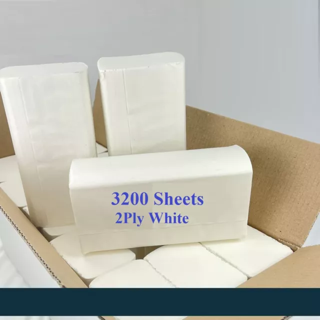 Paper Hand Towels Z fold paper towels for dispenser White 2ply C fold Interfold