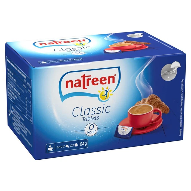 natreen Classic Sweetener Tabs Sweetener Tablets Sweetener 500 x 2 Tabs