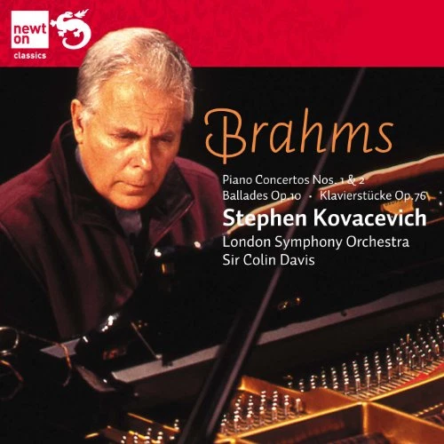 Brahms Piano Concertos; Ballades Stephen Kovacevic 2010 CD Top-quality