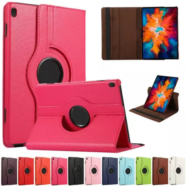 360 Rotating Leather Stand Case Cover Lenovo Tab M10 / M10 Plus / M10 HD 2nd Gen