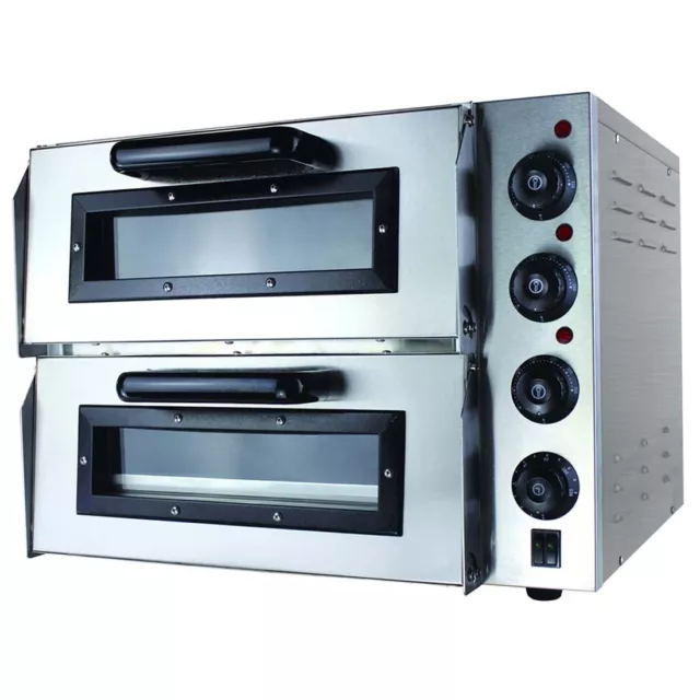 EP2S/15 Compact Double Pizza Deck Oven GRS-EP2S/15