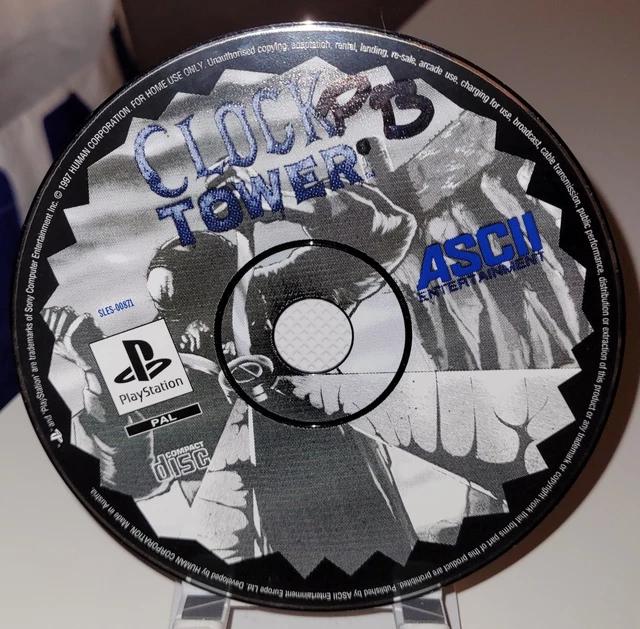 Clock Tower (1997) PS1 PlayStation CIB complet avec notice