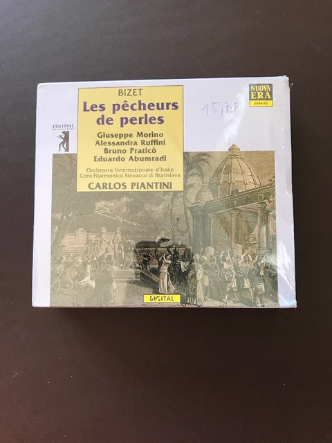 Bizet- Les Pecheurs De Perles CD Carlos Piantini 1804