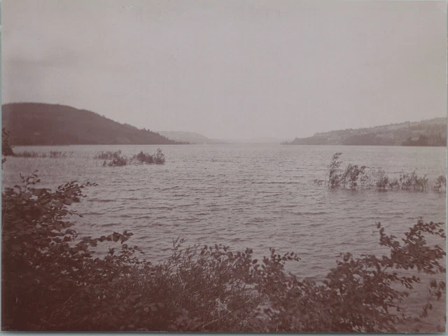 Tirage Vintage Vallée De L'Arve, Haute-Savoie, Circa 1895 - Format 8x11 Cm, Original, Référence DB5767