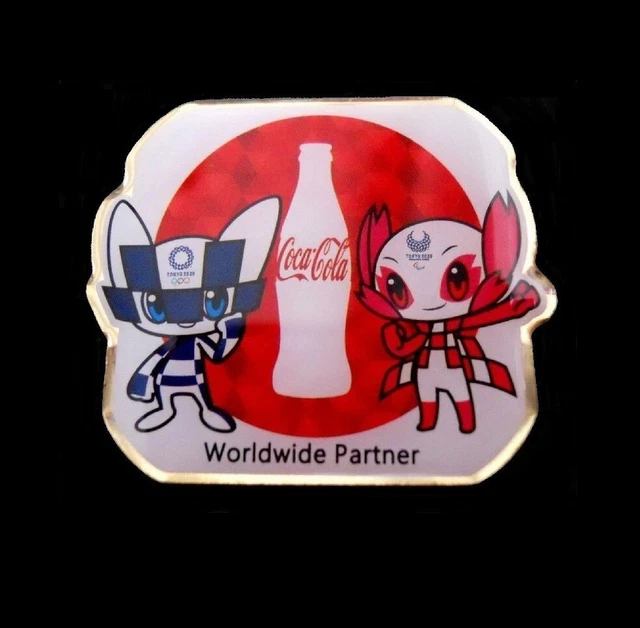 BROCHES OLYMPIQUES TOKYO 2020 - Broches Relais Coca Cola Et Toyota