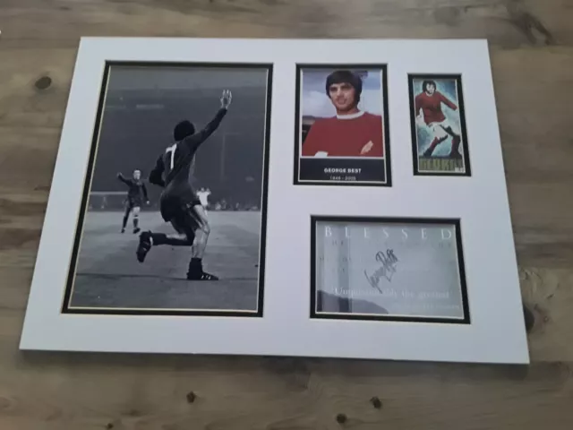 Signed George Best Autograph
