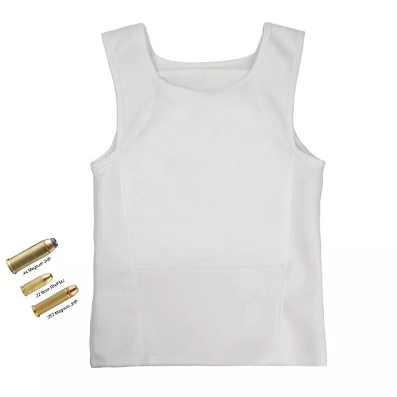 New Bulletproof TankTop invisible Ultralight Street Body protect  IIIA Quality