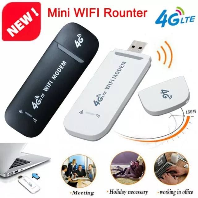 Modem Stick Sim Card Wifi Modem 4G LTE Adapter Wireless Router USB Network Card