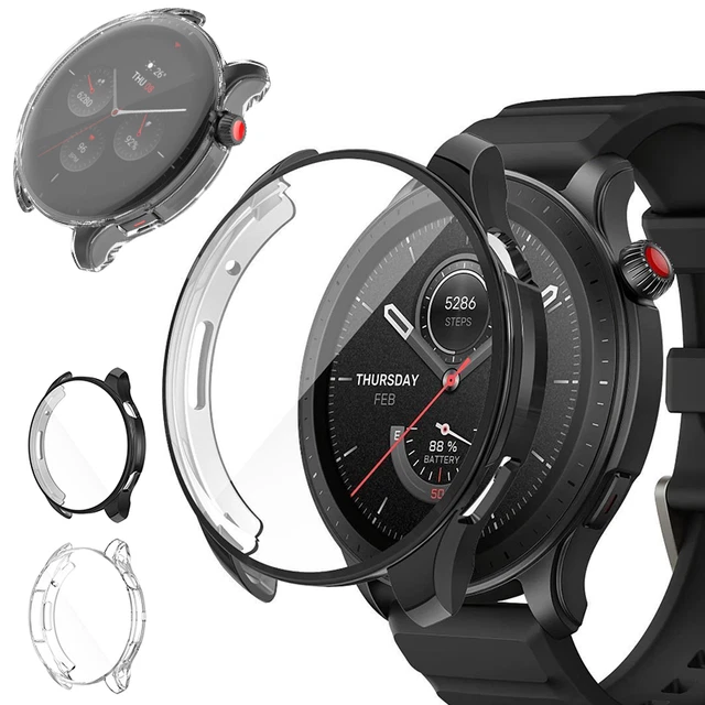 Schutzhülle für Xiaomi Amazfit GTR 4 Full Cover Case Screen Protector