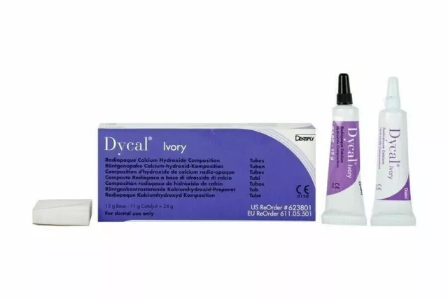 Hydroxyde de calcium Dentsply Dycal Ivory pour le coiffage de la pulpe